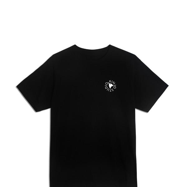 킨조 로고 반팔 블랙