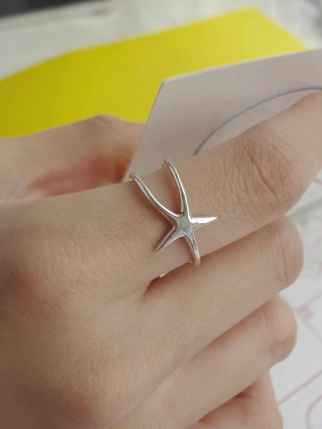 (silver925) Starfish free ring
