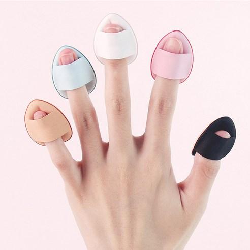 데일리프렌즈 미니 핑거 에어퍼프, 블랙, 20개