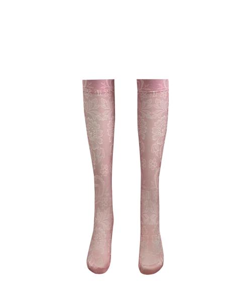 wild orchid knee stockings