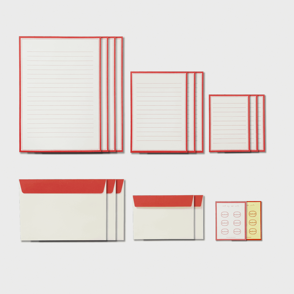 Letter SetㅣClassic Red