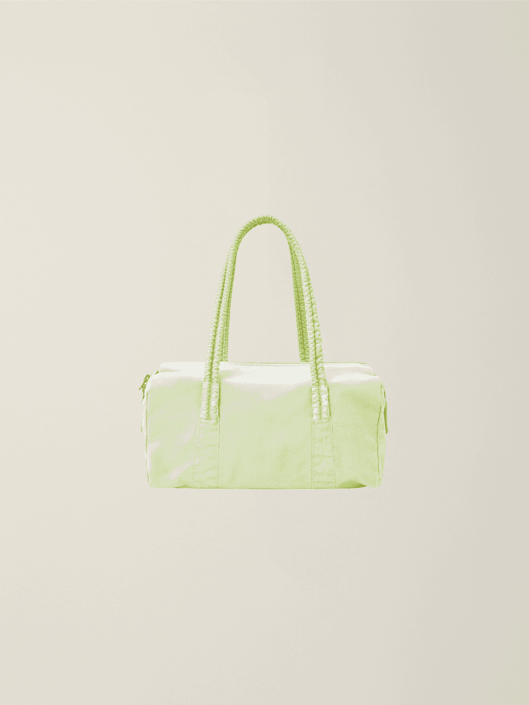GARMENT DYED DUFFLE BAG (SMALL)  PALE LIME