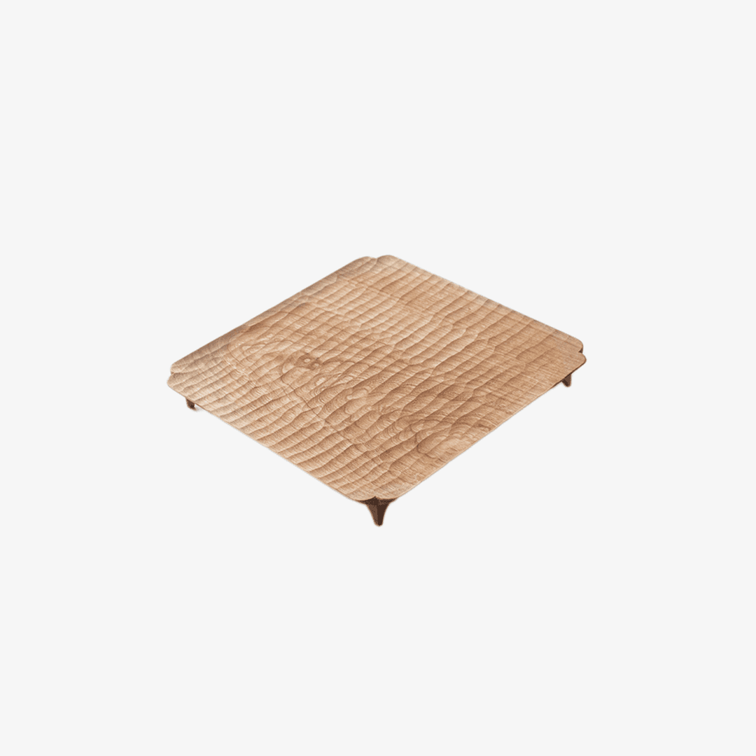 사각 굽 트레이