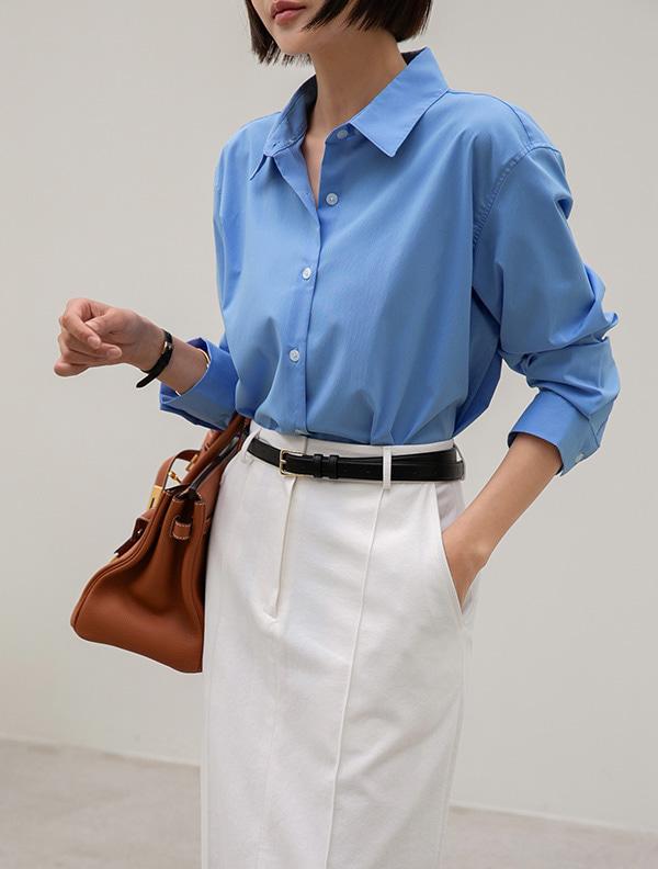 M. 에센셜 링클프리 셔츠 (5col)<span style=font-size:0pt