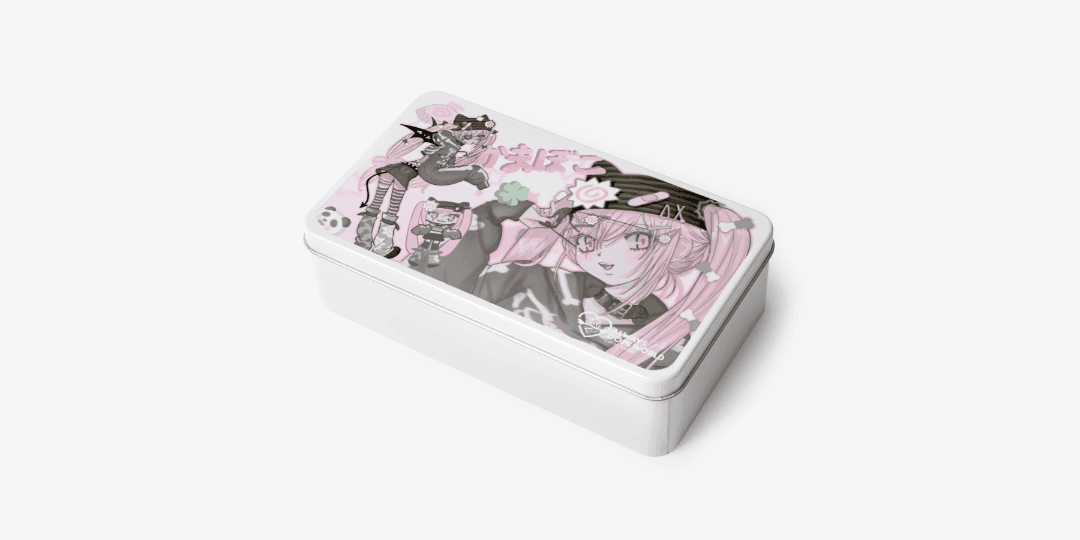 DOMI WORLD 카마보코 냥이 틴케이스 ㅣ 마플샵