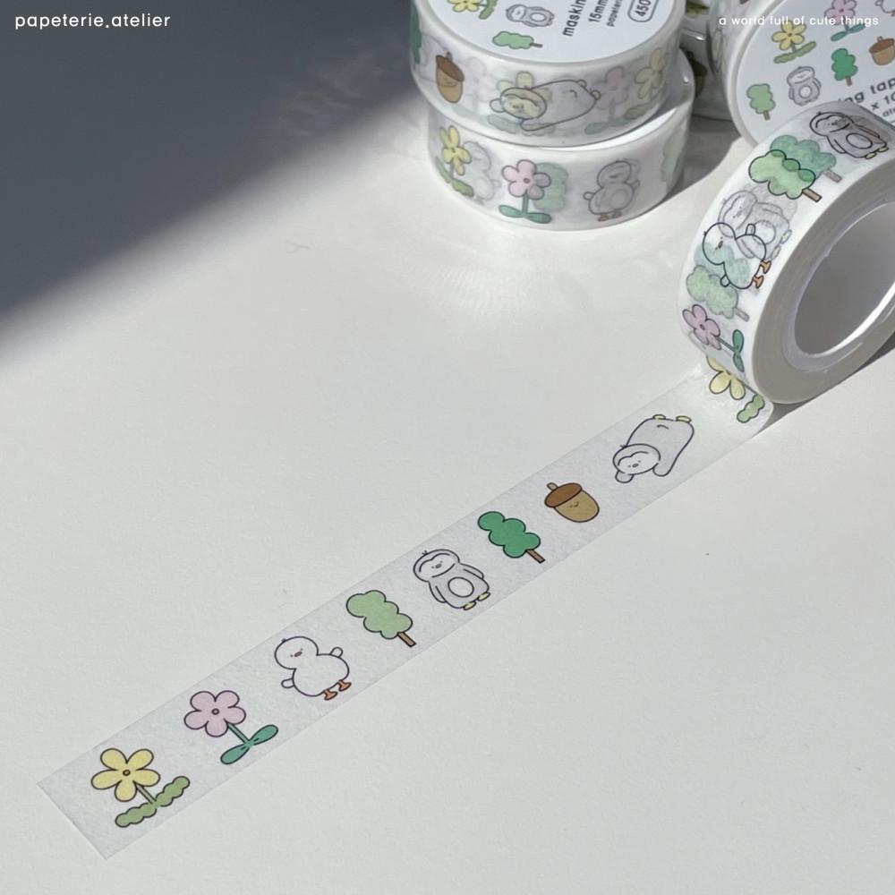 masking tape 05 캐릭터 마테 마스킹테이프 종이테이프