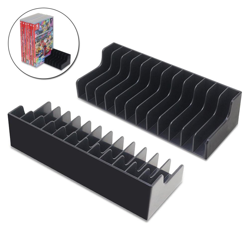 닌텐도 스위치 게임 타이틀 수납 스탠드 칩 팩 보관 수납장 거치대 2개입