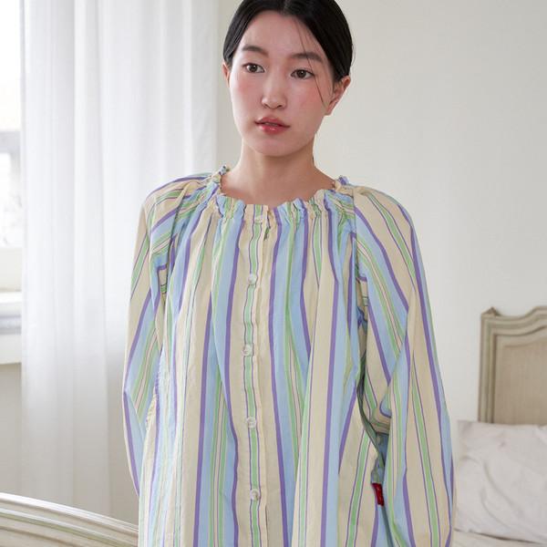 사계절 수유 원피스 2024, 줄무늬