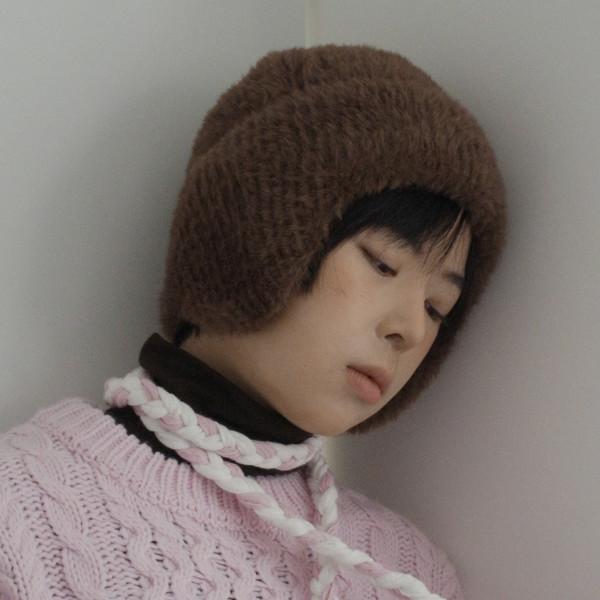 soft fur fufu fw hat ( 4 color )
