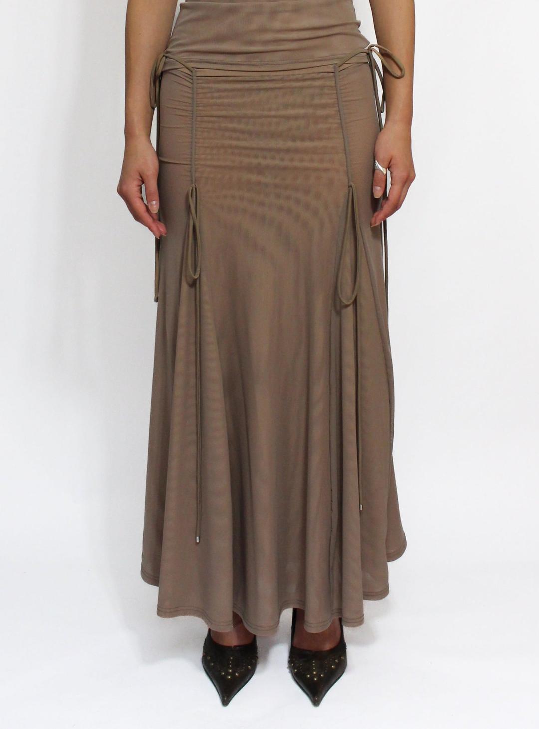 Dusk Body Form Maxi Skirt - XS