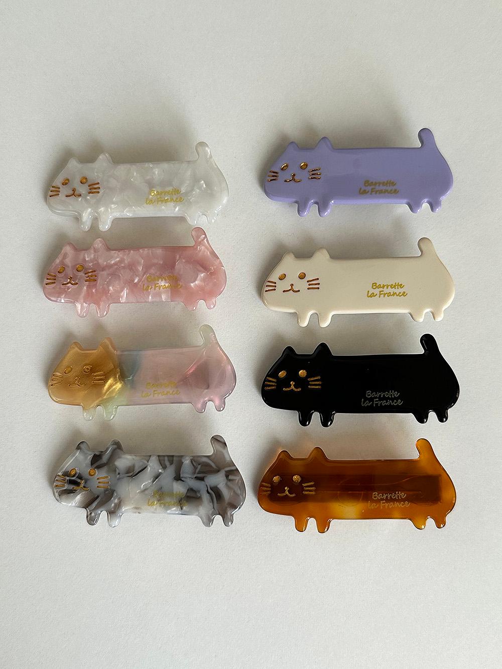 Cute cat hair pin (8color)