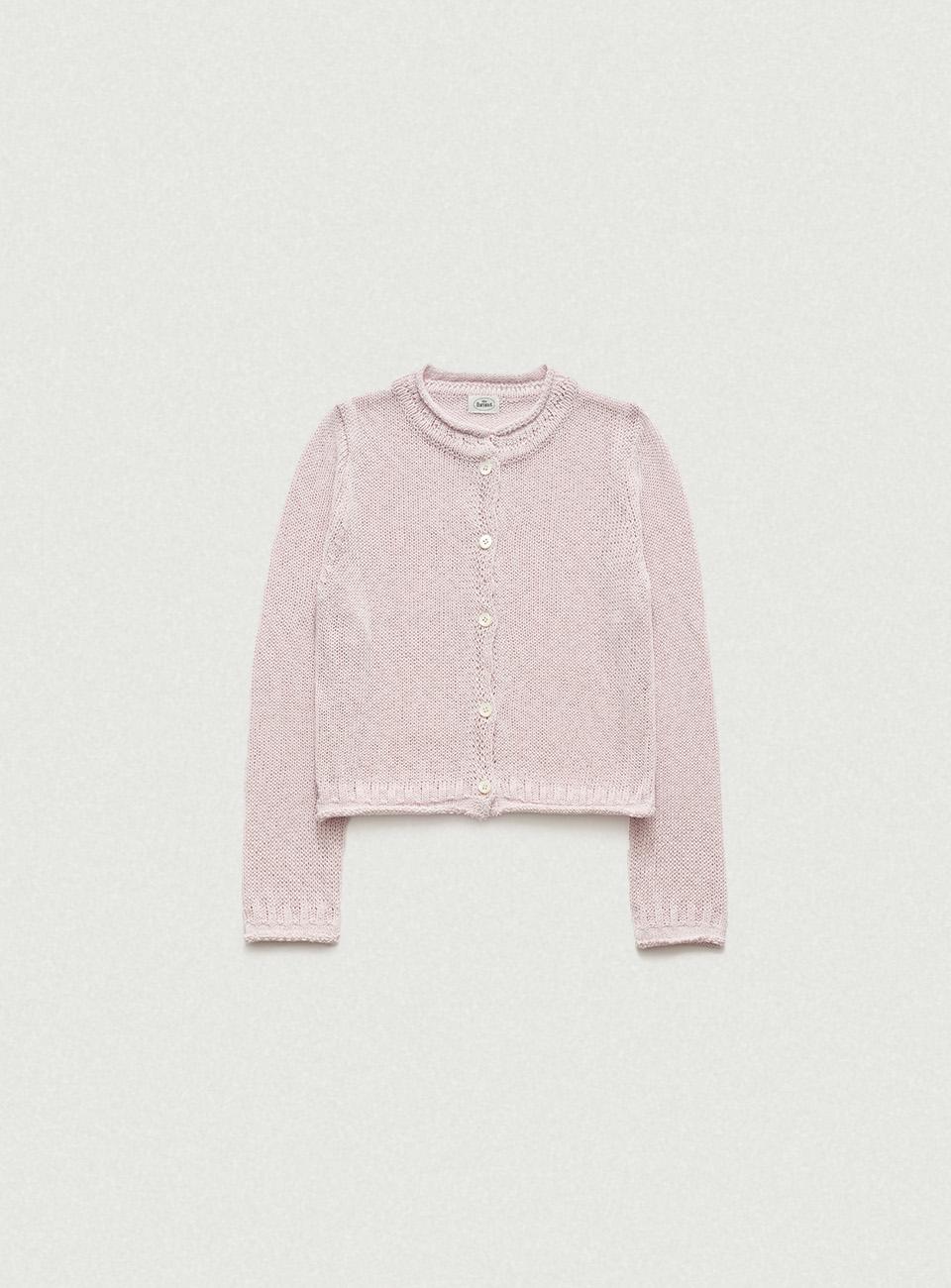 Howell Loose Knit Cardigan_Pink [7월 중순 순차 배송]
