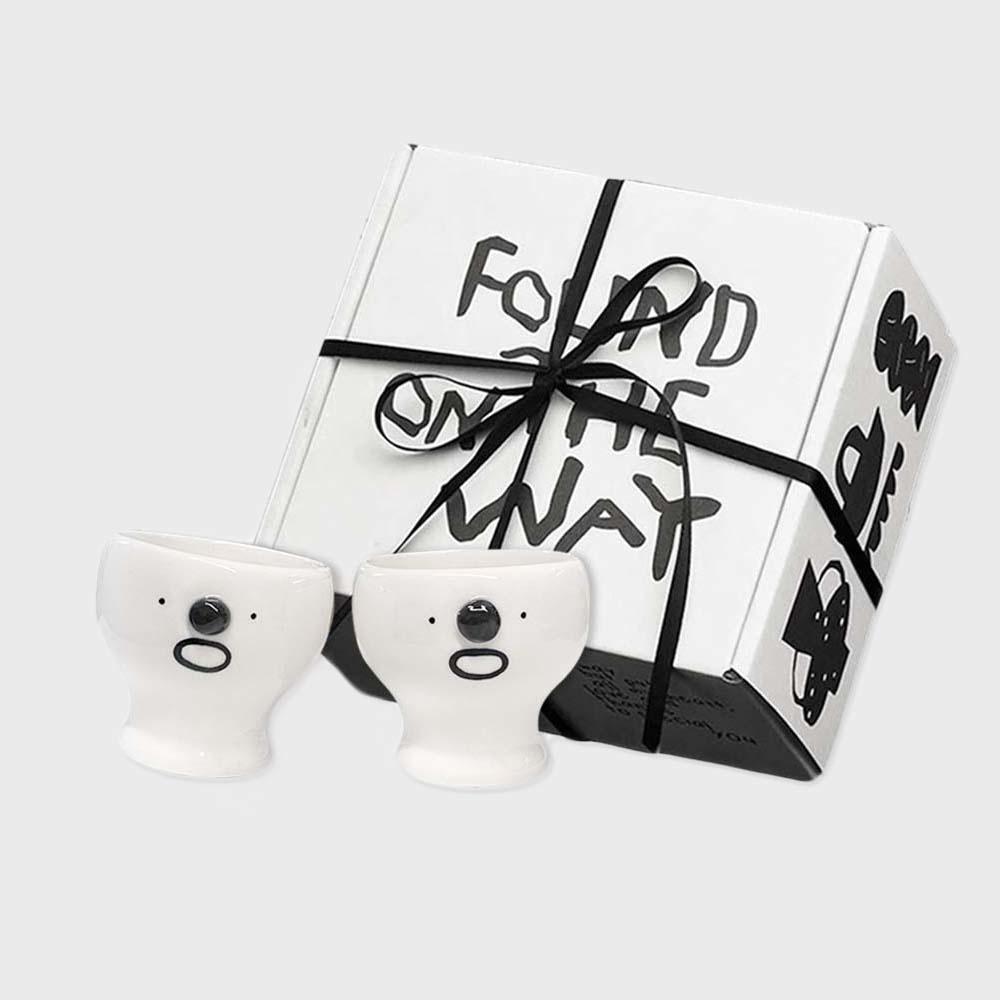 [Gift Set][스튜디오핸즈] 코몽이 소주잔 2P 세트