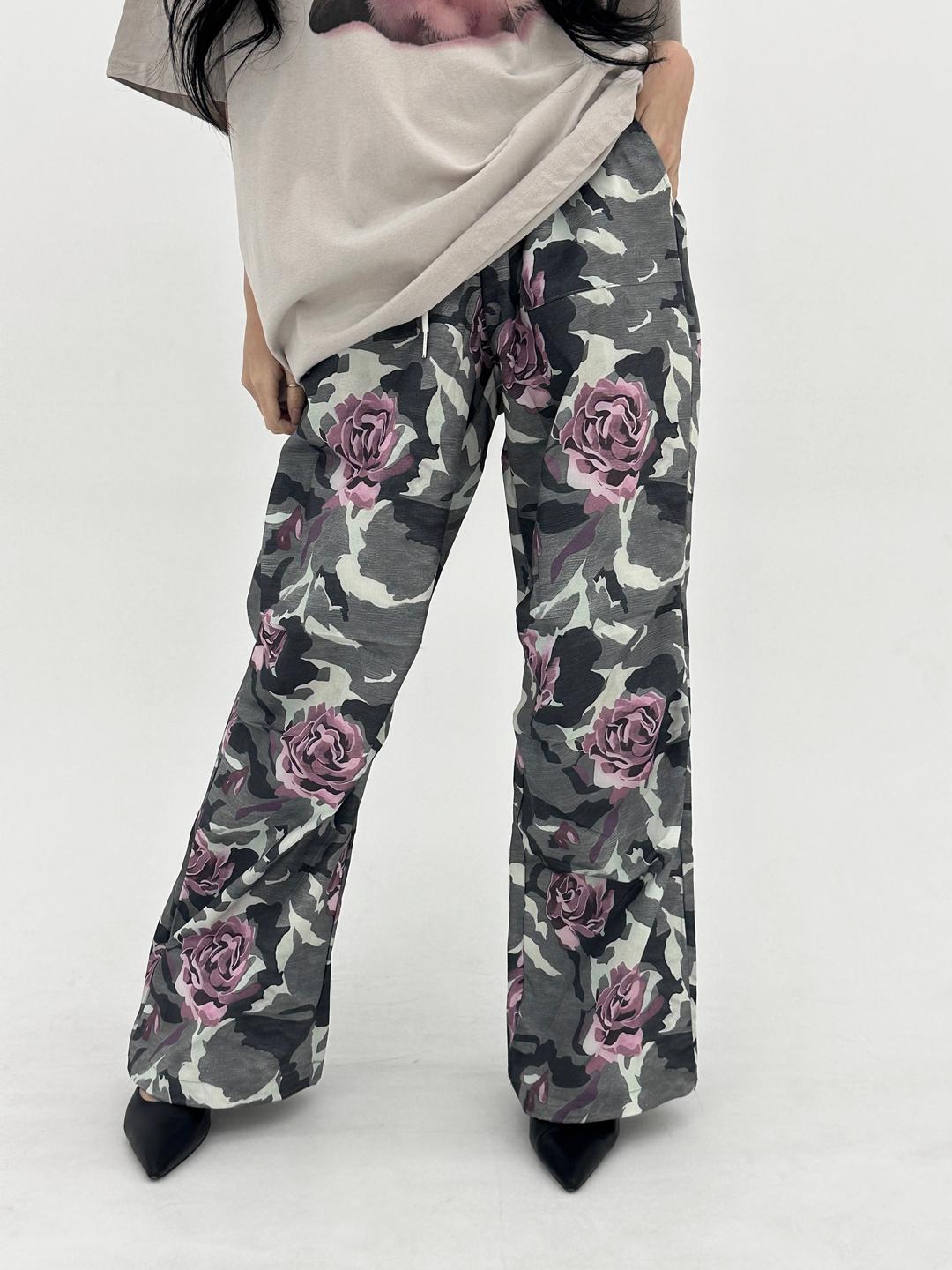 [new 10% ~ 6/1] FRUITY SELECT - Camo Wide Pants