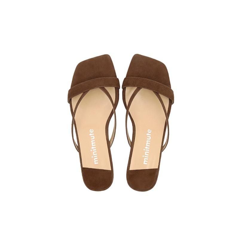 strap flip flop - woody