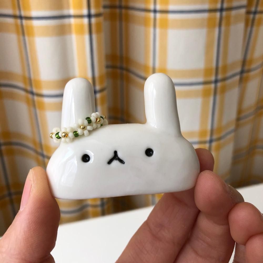 Dear my rabbit 토끼 반지걸이