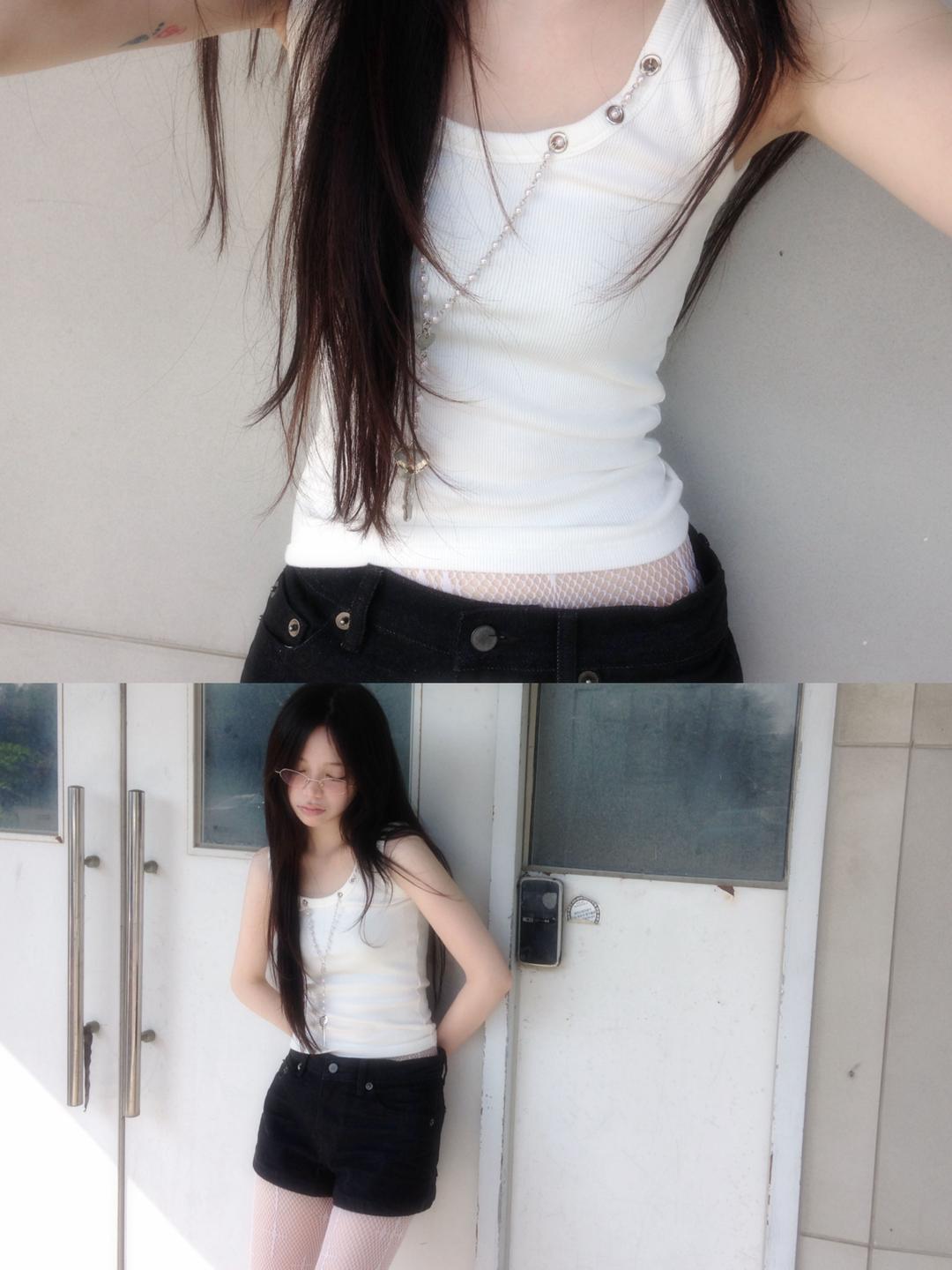 hearts key sleeveless