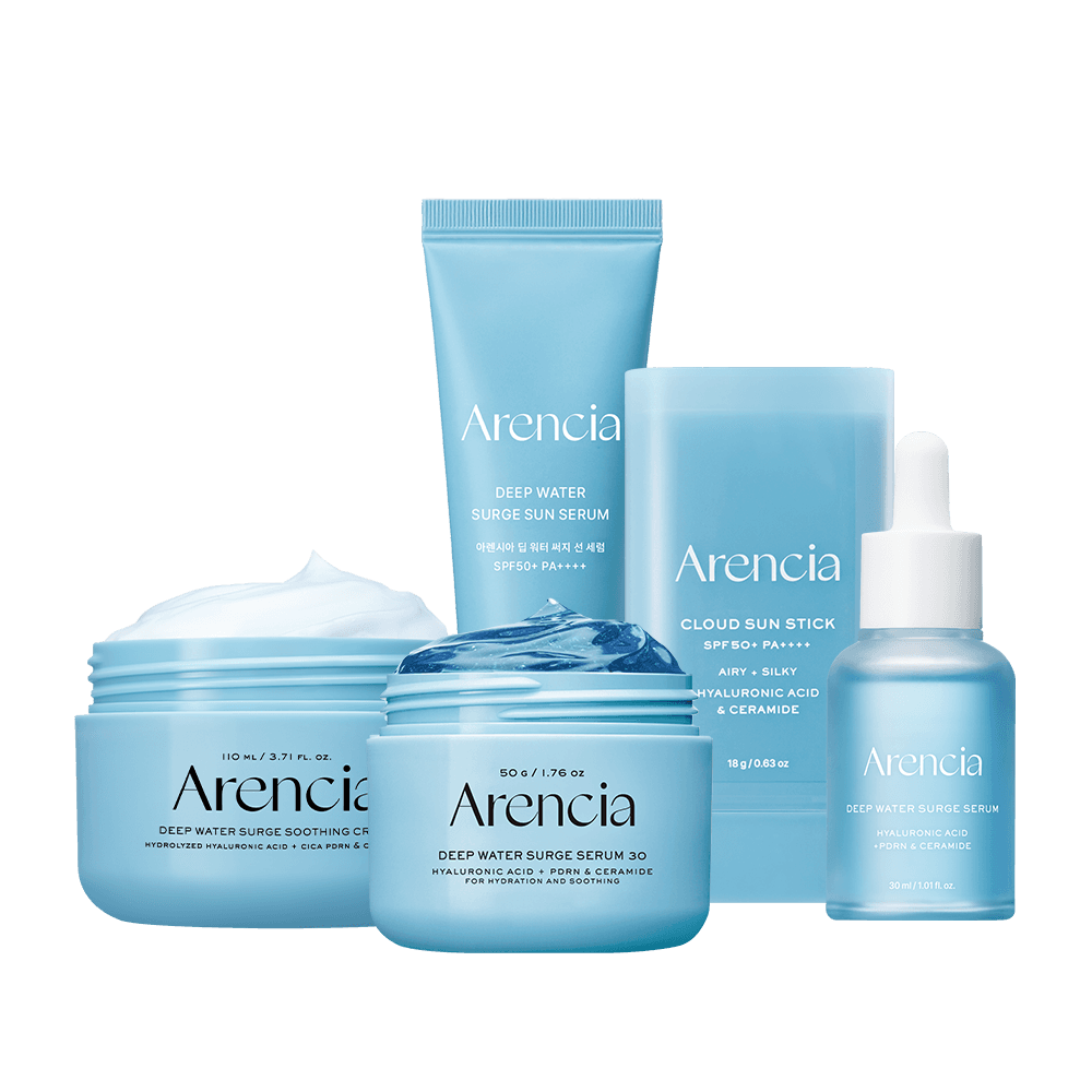 딥 워터 써지 5종세트(세럼&세럼30&크림&선세럼&선스틱)
