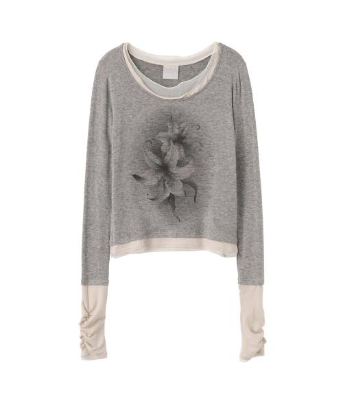 스컬프터(SCULPTOR)  Triple Layered L/S Tee Melange Gray - 사이즈 & 후기 | 무신사