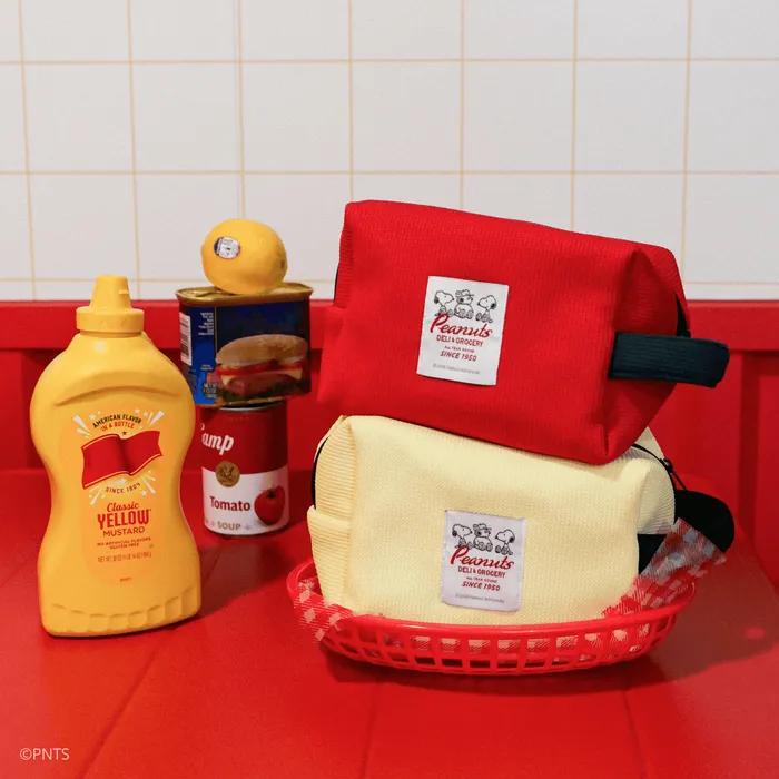[29CM단독] PEANUTS GROCERY POUCH (2colors)