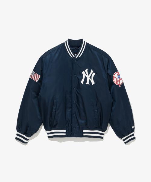 MLB 뉴욕 양키스 어센틱 스타디움 재킷 네이비