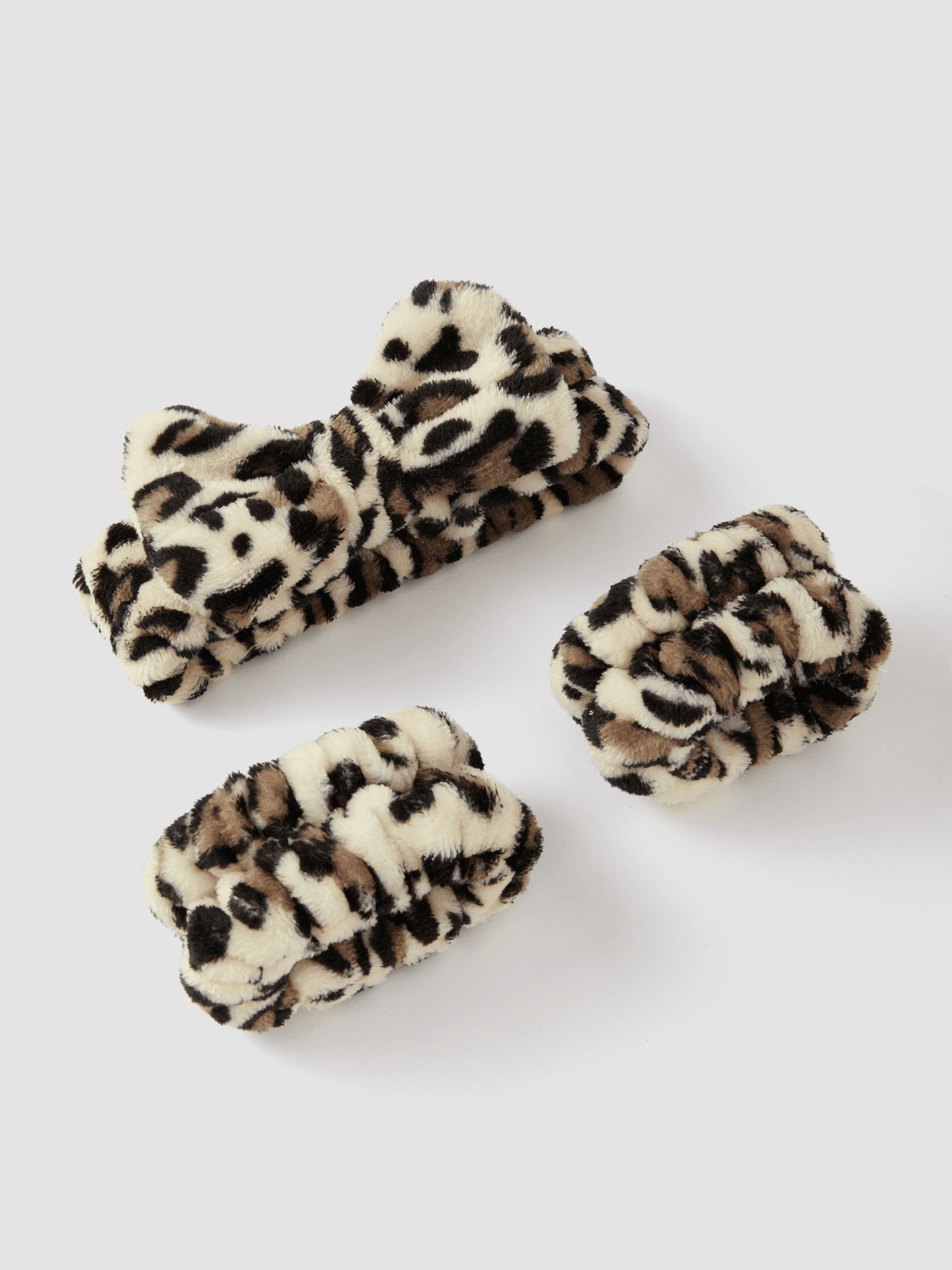 BOWKNOT SKINCARE HEADBAND & WRISTBAND SET