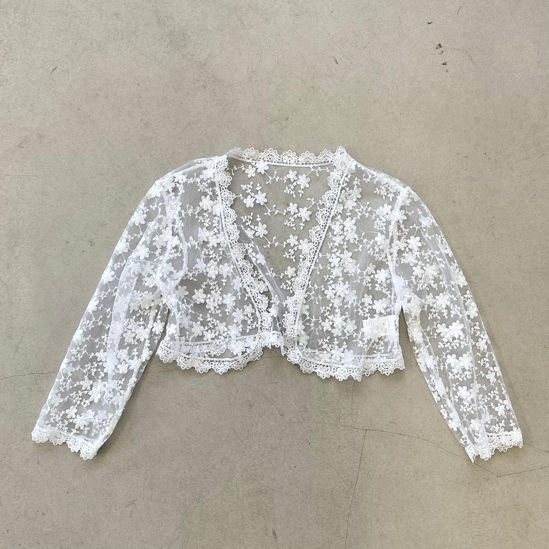 White lace bolero