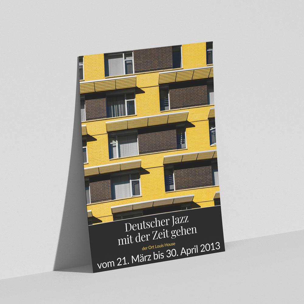 인테리어 아트포스터 Deutscher Jazz 수플 A1 50x70 A2 사이즈