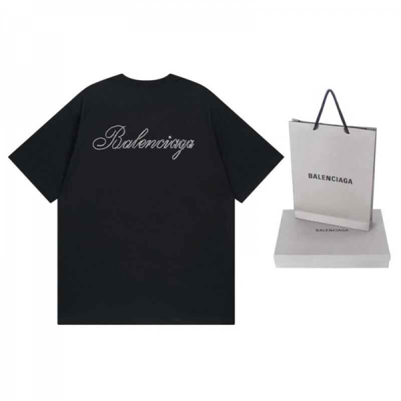 발렌시아가 BALENCIAGA 백팩 클래식 로고 핫피스 반팔 티 남녀 공용