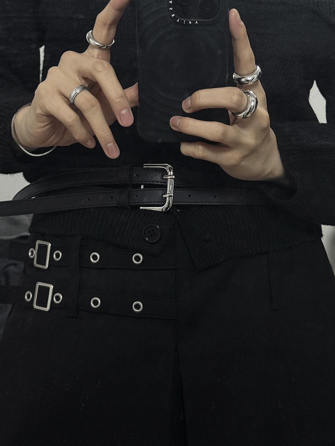 브롱킴 DOUBLE STRING BELT
