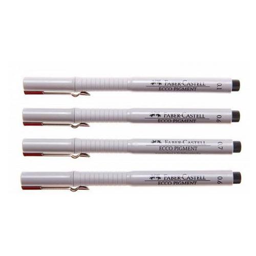 파버카스텔 에코피그먼트 펜 블랙 (0.05~0.8mm) (옵션선택)