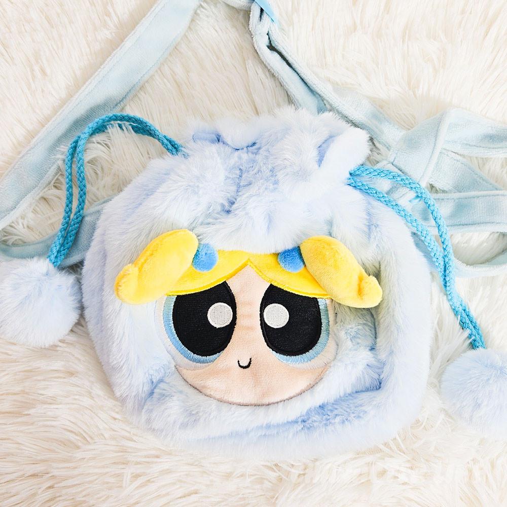 파워퍼프걸 조리개크로스백 미니가방 버블스 블루