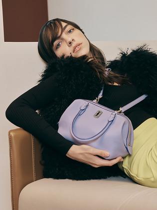 Toque Molts Tote S (토크 몰트 토트 스몰) Lavender