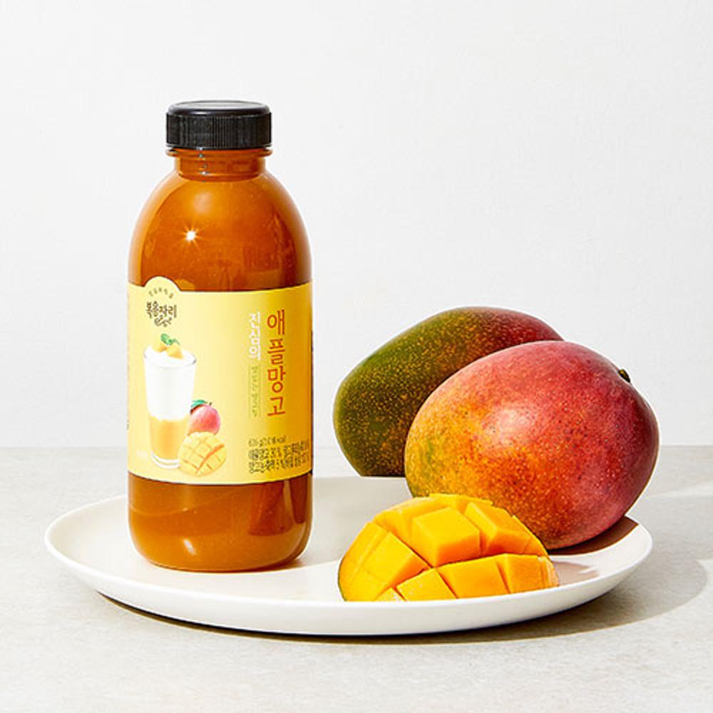 복음자리 망고청 수제 과일청 카페 라떼 635g [원산지:페루]