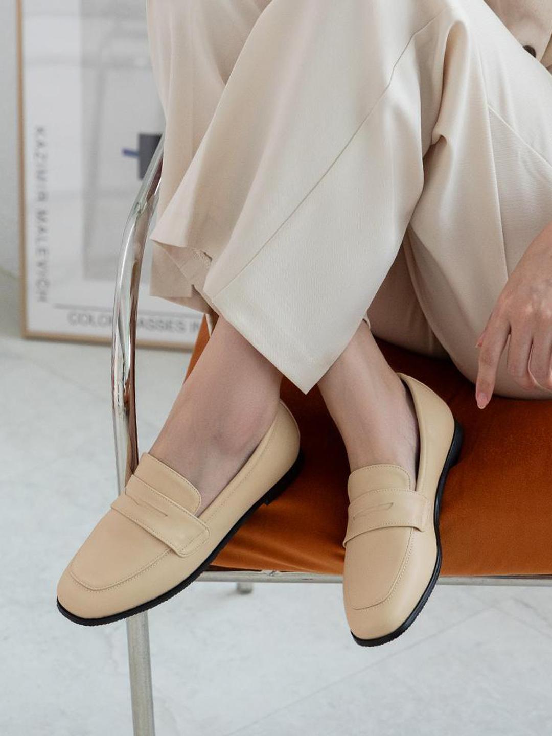 포멜카멜레 베를린 로퍼 BEIGE 1CM 베를린 로퍼