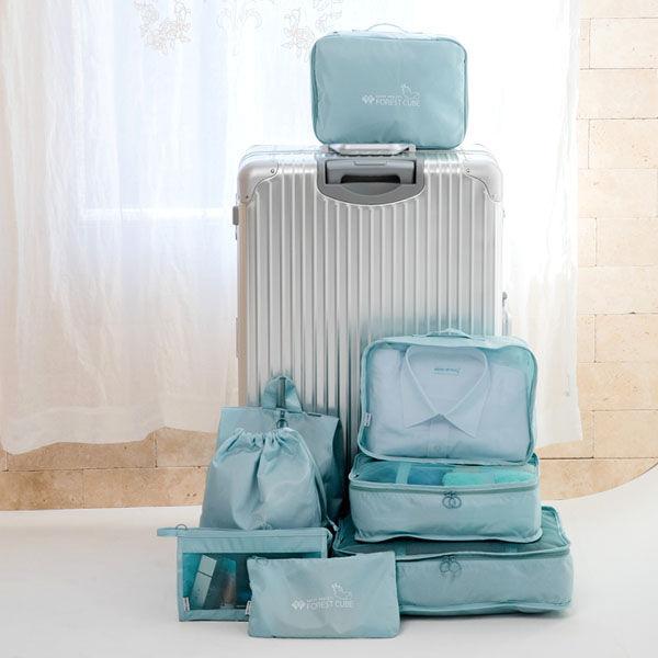 포레스트큐브 트래블 수납 파우치 8종세트