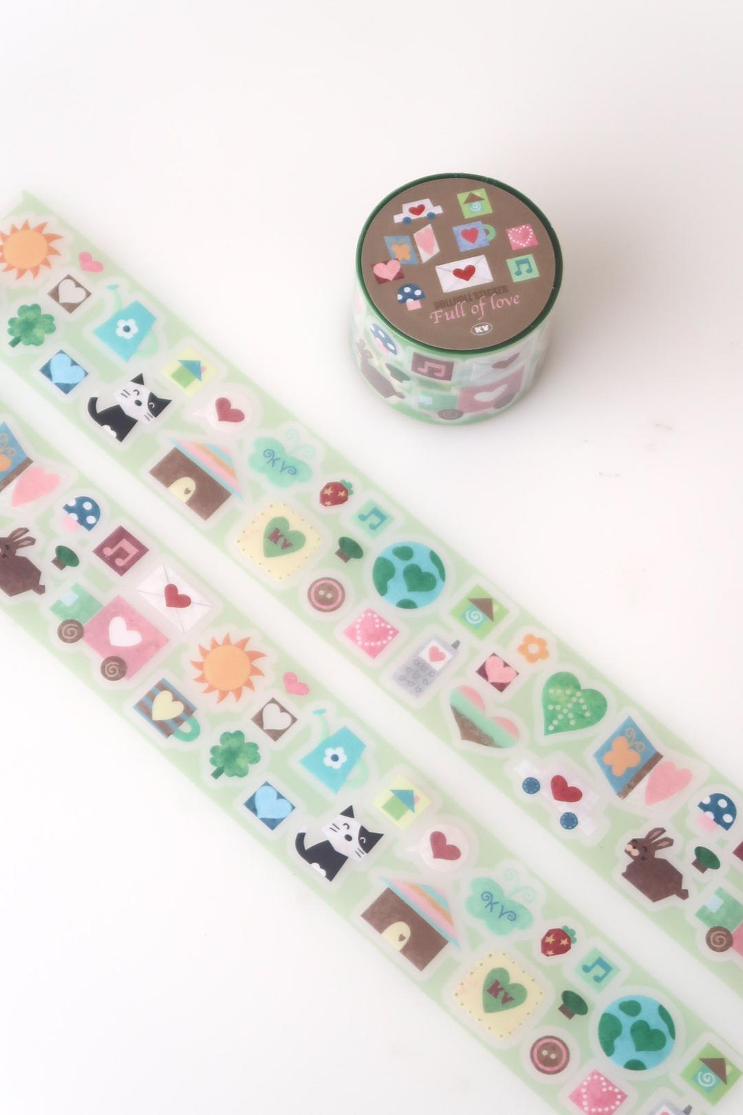 DOLLDOLL STICKER - full of love