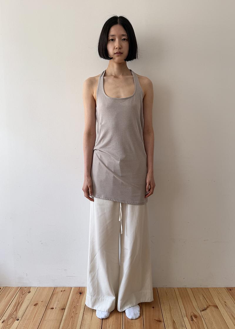 TWO-WAY STRAP DRESS IN BEIGE