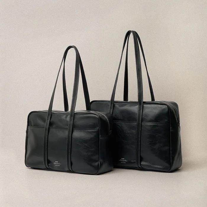 [노이에] LEATHER BOSTON BAG _ 7color