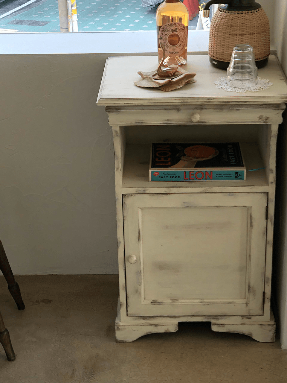 빈티지 스타일 캐비넷