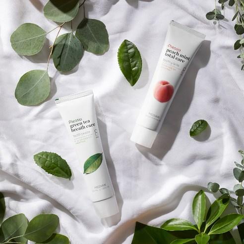 메디안 플레시아 피치 민트 치약, 120g, 9개