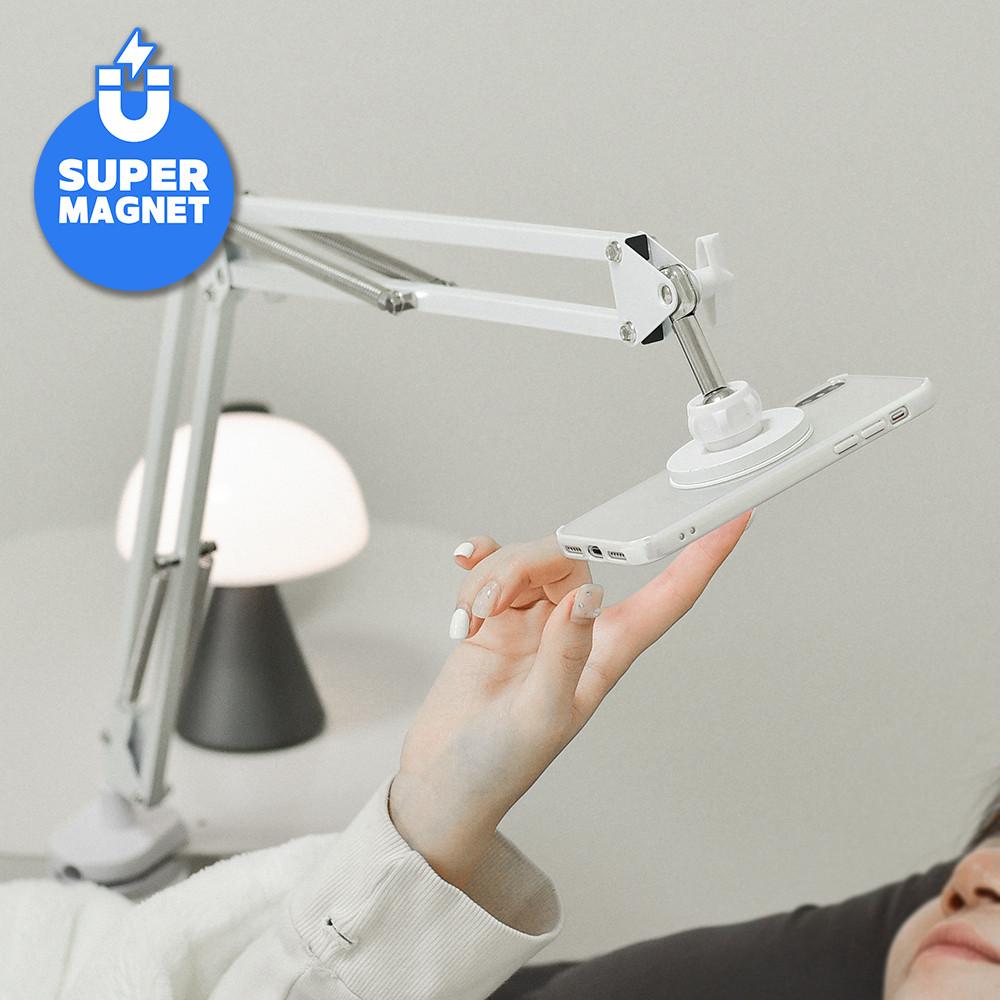 핸드폰 침대 자바라 거치대 맥세이프 슈퍼마그넷
