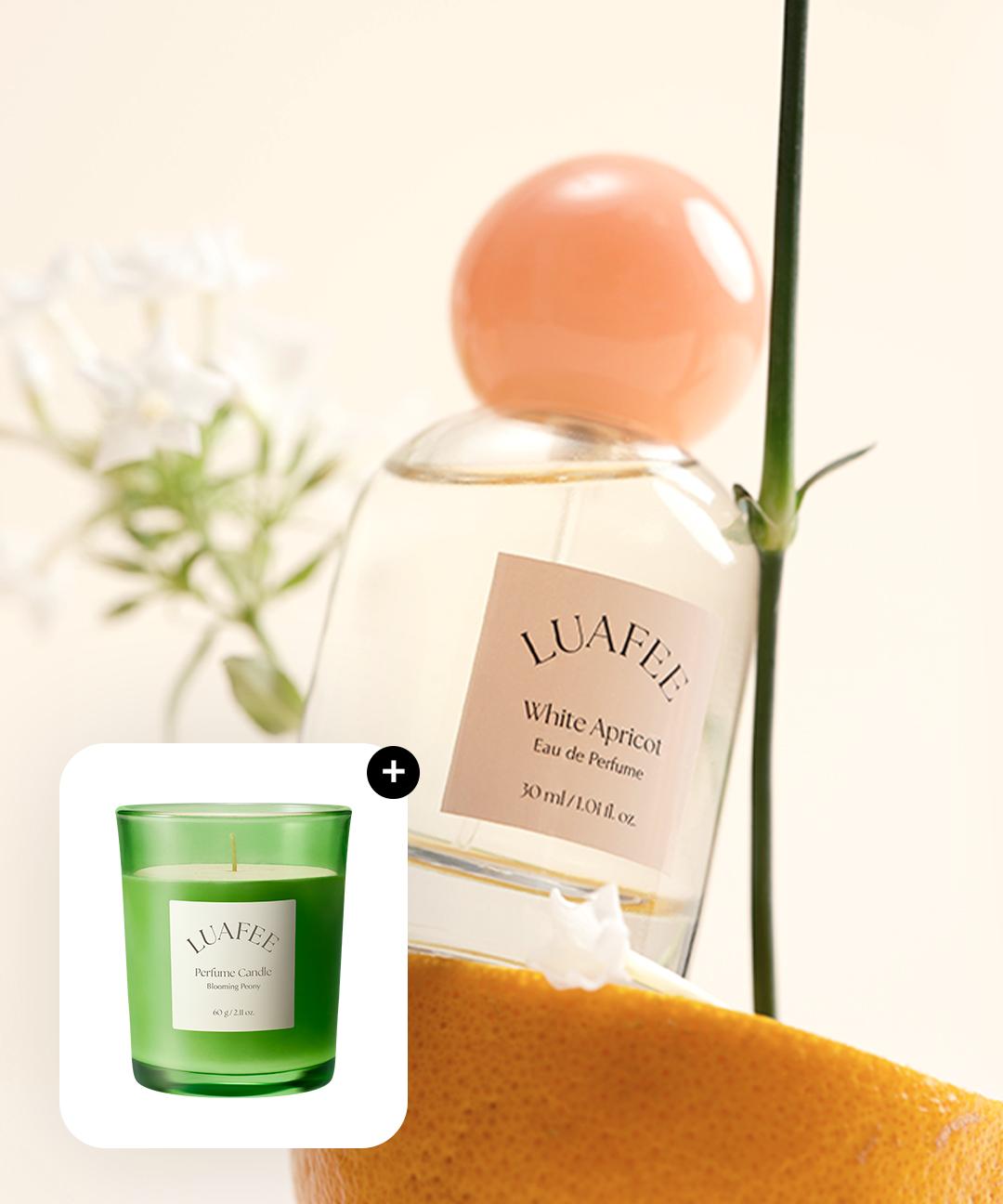 루아페 [🎁캔들증정]루아페 화이트 애프리콧 오 드 퍼퓸v2(30ml)+루아페 퍼퓸캔들(60g)