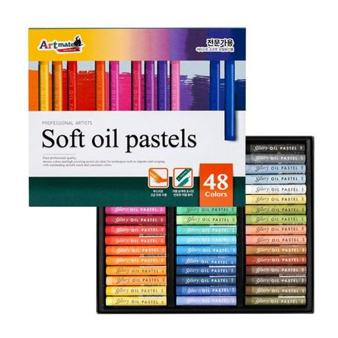 아트메이트 전문가용 아티스트 소프트 오일파스텔, 48색, 1개 - 오일파스텔 | 쿠팡