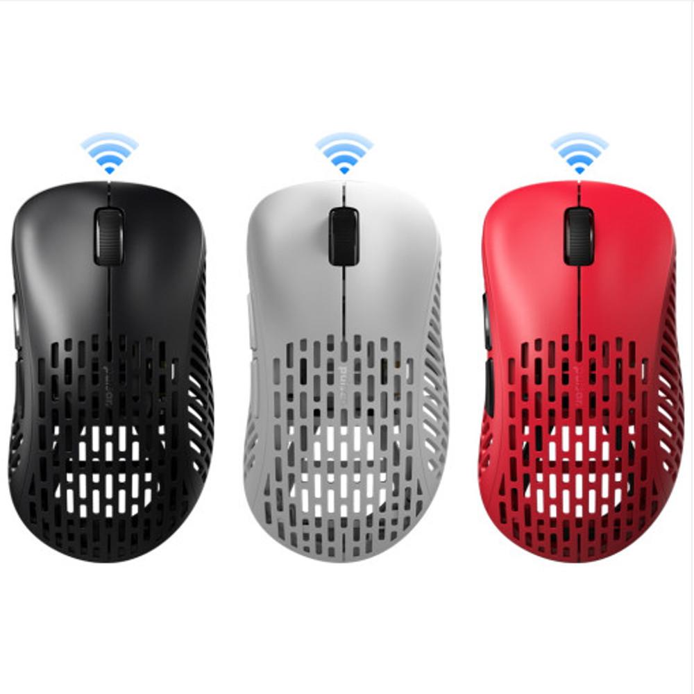 펄사 Xlite V2 초경량 무선 타공 게이밍 마우스 [블랙/화이트/레드]