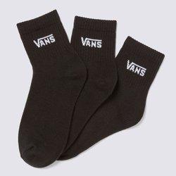 VANS 반스 양말 클래식 하프 크루 삭스 3PK 블랙 / VN00073EBLK