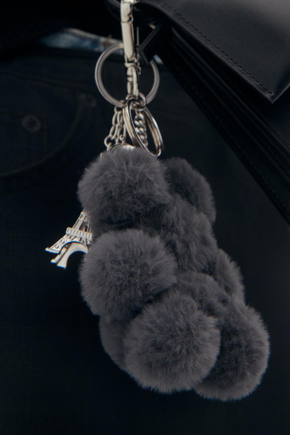 [11/21 순차 예약배송] [RRPP X LOW CLASSIC] LC BUNNY KEYRING_GREY