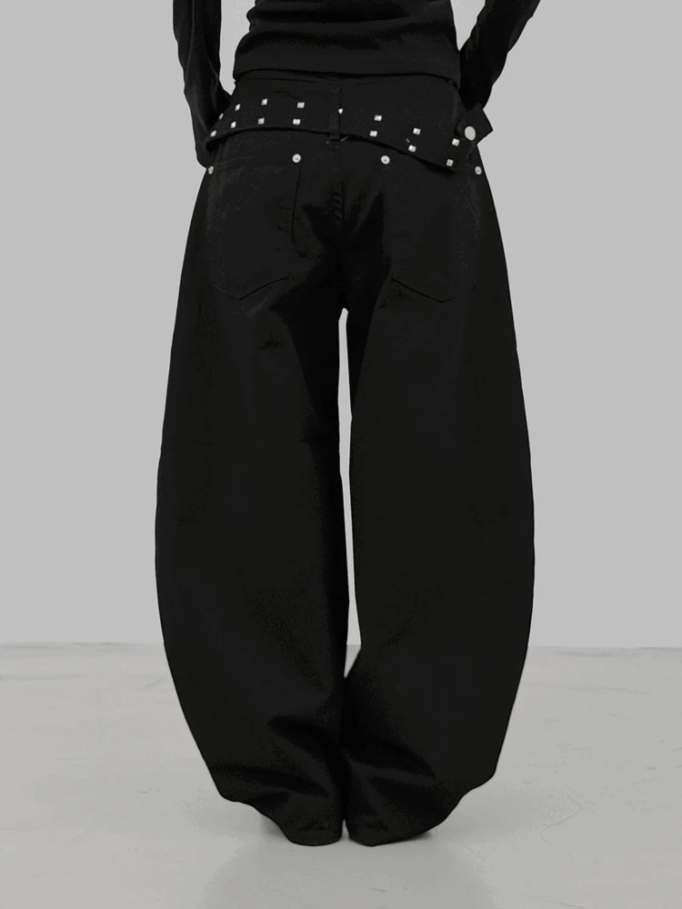 렙로 스터드 비조 코튼 팬츠 (2color)