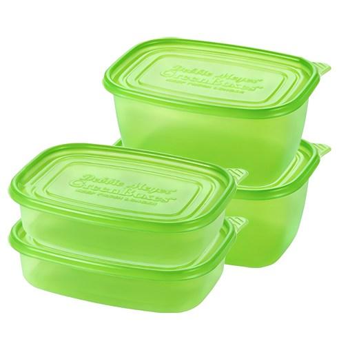 데비마이어 그린박스 신선보관 밀폐용기 2종 x 2p 세트 - 밀폐용기/세트 | 쿠팡