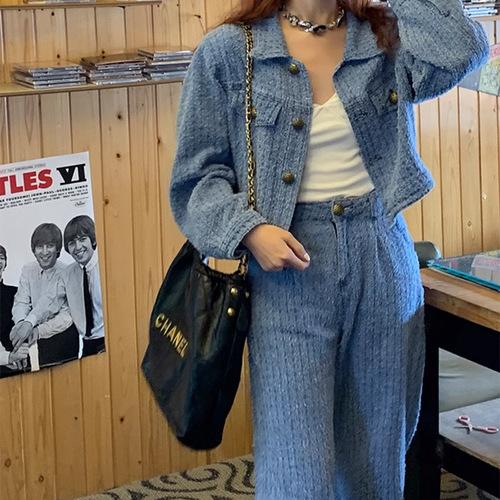 캐주얼 데님 바지세트